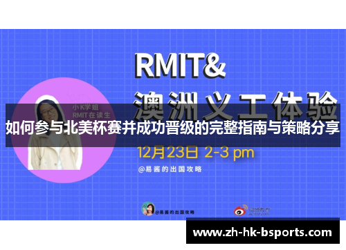 如何参与北美杯赛并成功晋级的完整指南与策略分享